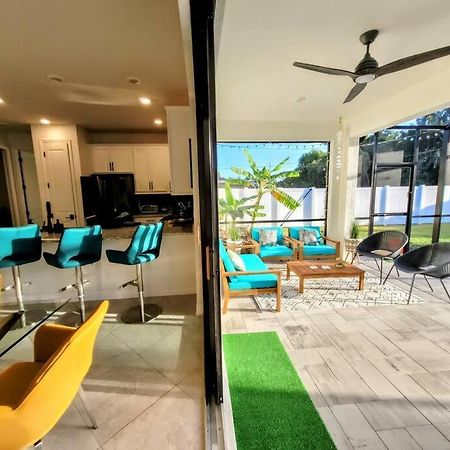 Blue Door Retreat - Luxury Pool Home - Sleeps 8 Cape Coral Kültér fotó